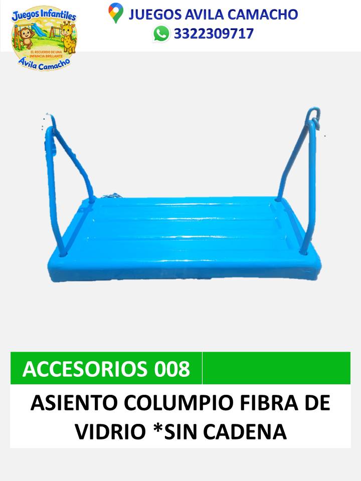 columpio de fibra de vidrio